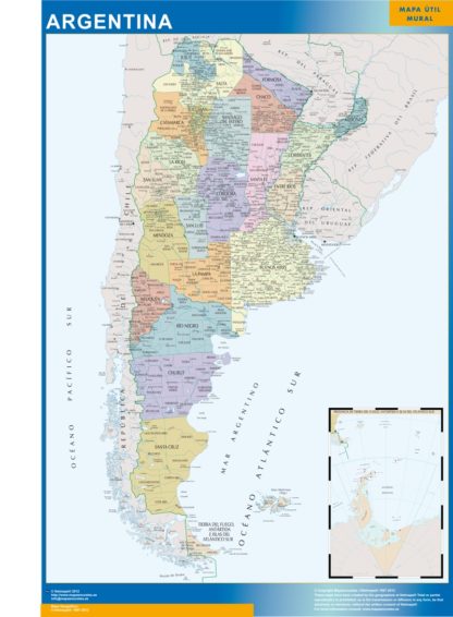 mapa imanes argentina