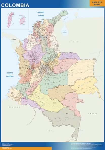 mapa imanes colombia