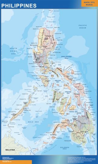 mapa imanes filipinas