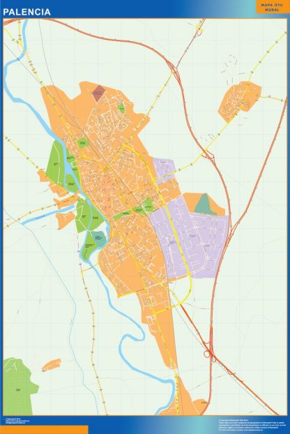 mapa imanes palencia