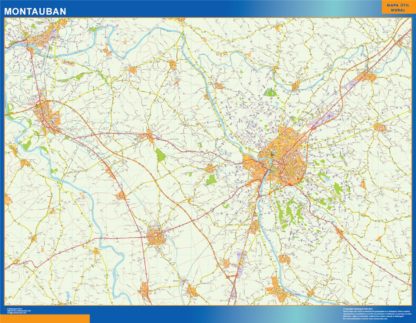 mapa montauban