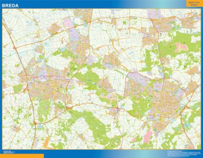 Mapa Imantado Breda