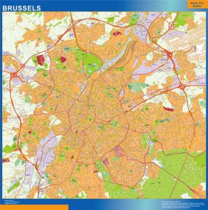 Mapa Imantado Bruxelles