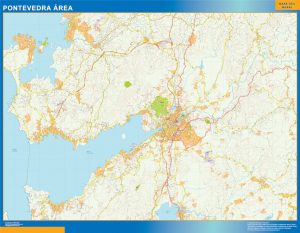 Mapa Imantado Pontevedra Area