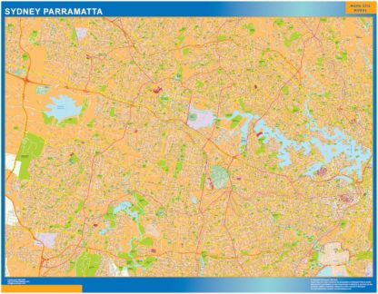 Sydney Parramatta Mapa